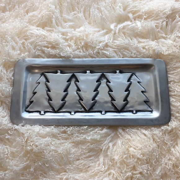 Handcrafted in Mexico Betty Barrena Christmas serving tray - Picture 1 of 7